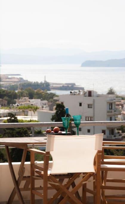 Wide-View & Quiet Apartment Chania Ханья Экстерьер фото