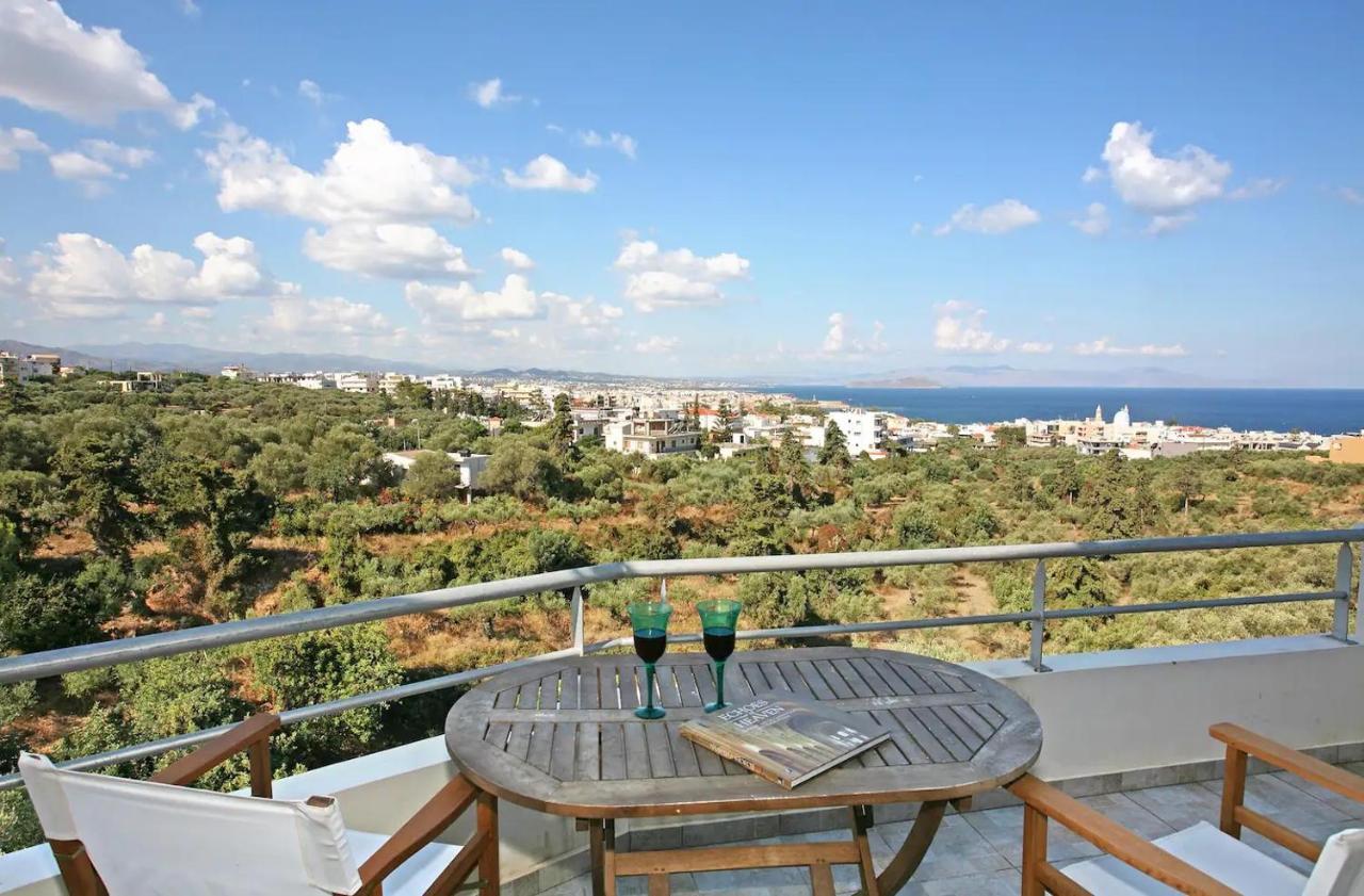 Wide-View & Quiet Apartment Chania Ханья Экстерьер фото
