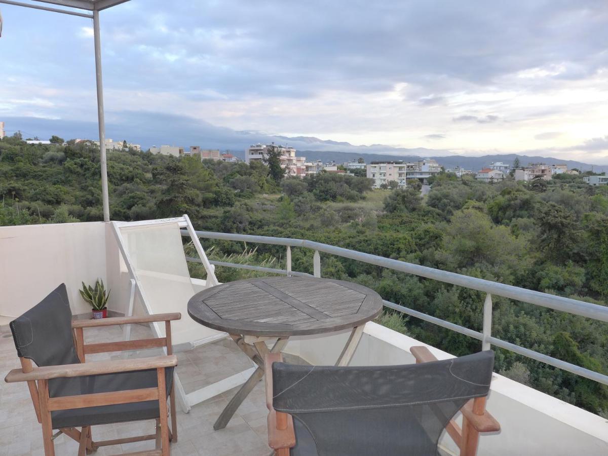 Wide-View & Quiet Apartment Chania Ханья Экстерьер фото