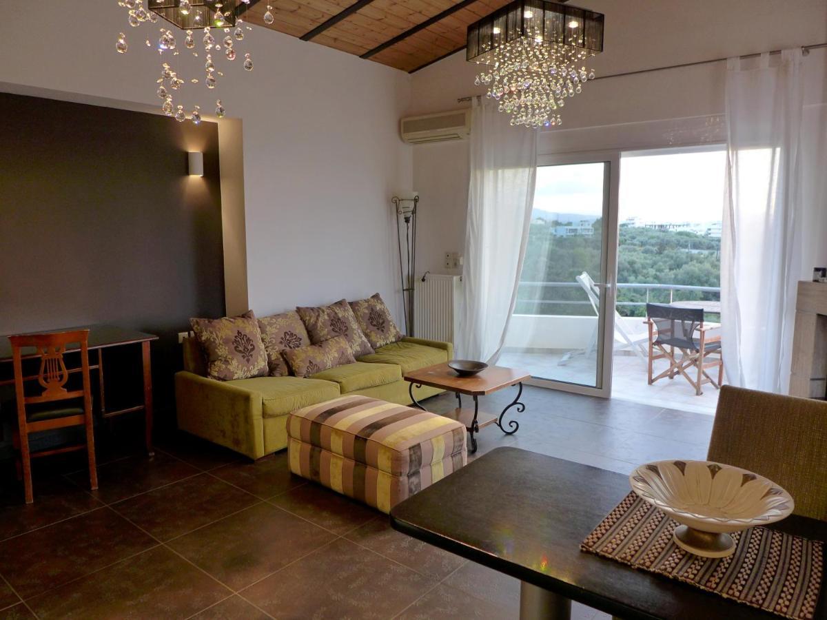 Wide-View & Quiet Apartment Chania Ханья Экстерьер фото