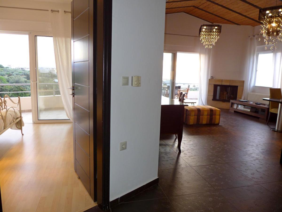 Wide-View & Quiet Apartment Chania Ханья Экстерьер фото