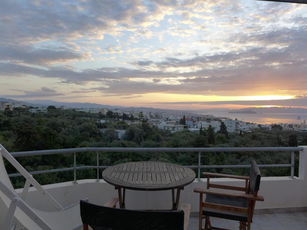 Wide-View & Quiet Apartment Chania Ханья Экстерьер фото